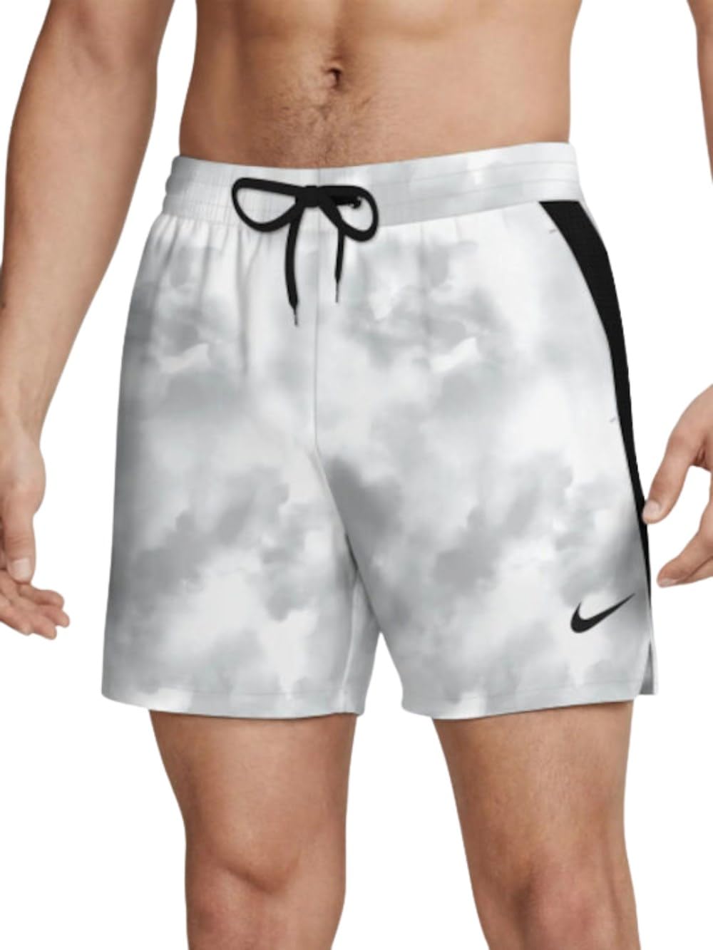 NIKE Swim Contend AOP 5" Volley Short Wolf Grey