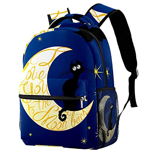 Sac à dos loisirs motif paon et fleurs taille unique avec porte-bouteille pour fille et garçon