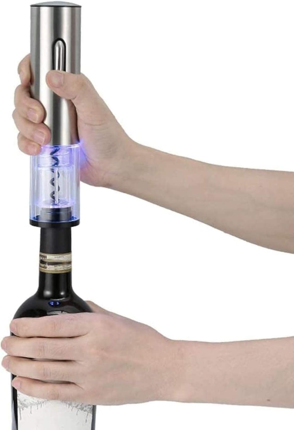 Electric Wine Opener Set Automatic Corkscrew USB Charging Electric Wine Bottle Opener Foil Cutter for Home Party