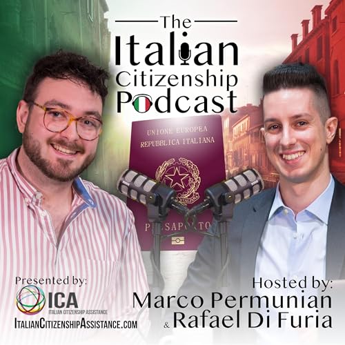 Couverture de The Italian Citizenship Podcast