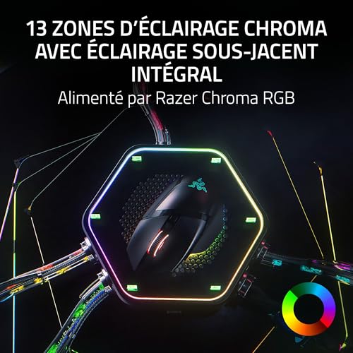 RAZER Basilisk V3 Pro 35K Esports sans fil Phantom Ed. - vue 7