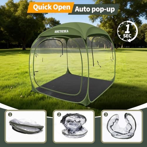 Carpa deportiva pop-up ARCTICSEA para 3-4 personas miniatura 2