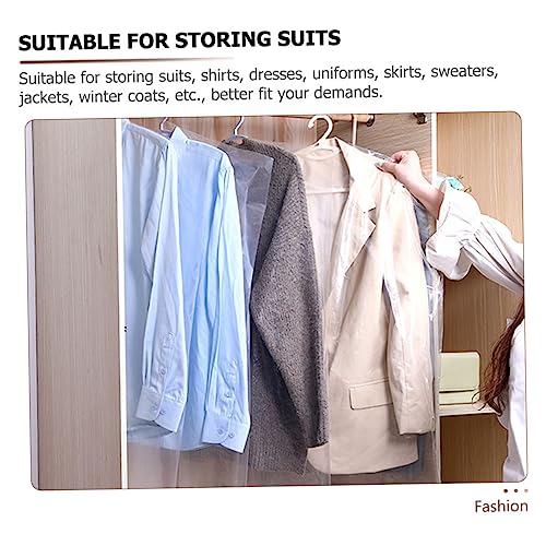 HEALLILY 20pcs Garment Bags for Clothes Storage Clothing Covers for Suits Coats Jackets for Dry Cleaner and Closet Organization 7