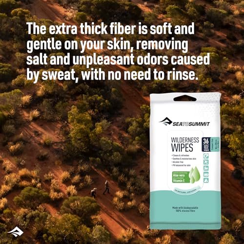 Image of Sea to Summit Wilderness Wipes Rinse-Free Shower Wipes