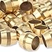 LTWFITTING 3/16" Brass Compression Sleeves Ferrels,BRASS COMPRESSION FITTING(Pack of 50)