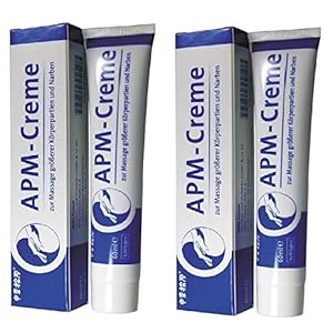 APM Creme 60ml – Doppelpack zur Pflege/Massage von Narben (2x)