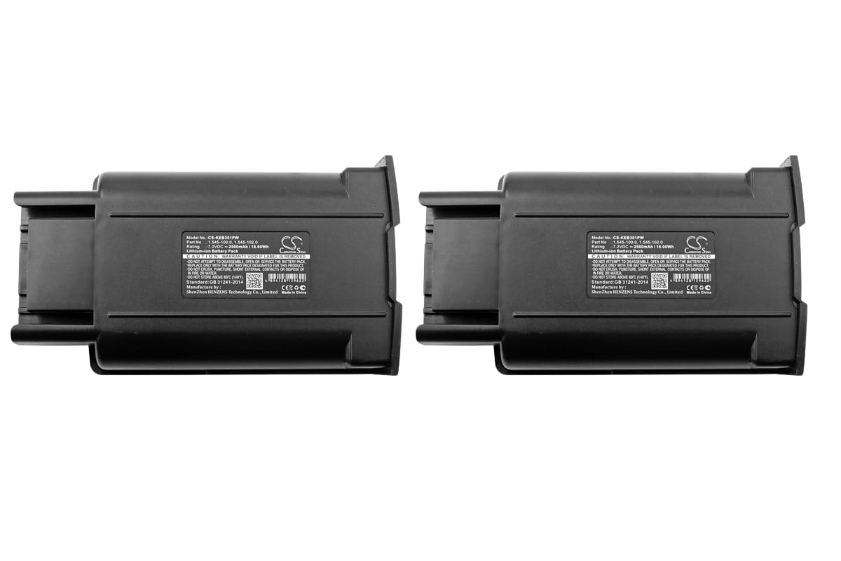 (2 Pack) XSP Battery for KARCHER 1.545-104.0 1.545-113.0 EB 30/1 Cordless Electric Sweeper 12