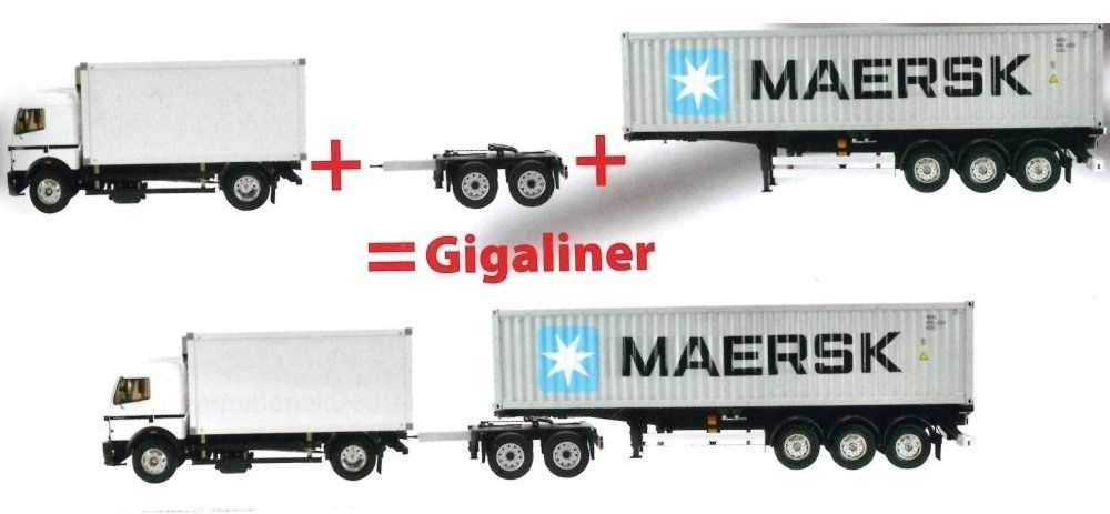 Carson 1:14 Truck Alu Aufhängung Für 3-Achser – Tuningteil Für RC-Modellbau In Silber/schwarz