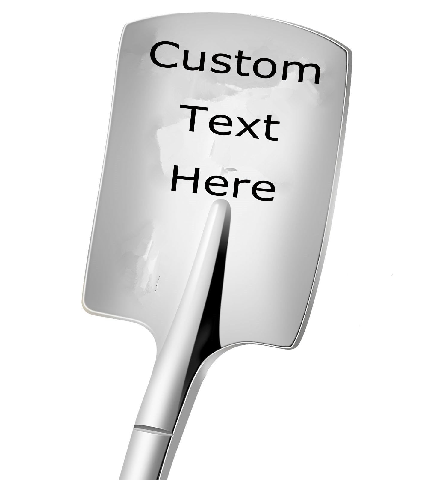 OBTIAN Custom Personalized Ice Cream Spoons Engraved Your Idea,Text,Massage in the Stainless Steel Coffee Spoon Customize Awesome Ice Cream Shovel