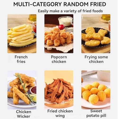 25L Deep Fryer for Home & Commercial Use, Electric Large Deep Fat Fryer with Basket & Lid, Adjustable Temperature & Timer, Removable & Washable Design