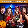 KATIMI 15 Pezzi Tatuaggi Halloween Bocca, Tatuaggi Halloween Viso Impermeabile, Tatuaggi Temporanei Halloween Zombie Teschio, Cicatrici Finte Halloween Tatuaggi, per Le Decorazioni Delle Feste #3