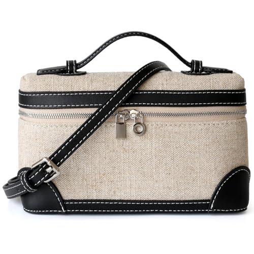 Image of Rejolly Small Crossbody Bag for Women Leather Top-Handle Pouch Purse Shoulder Handbag