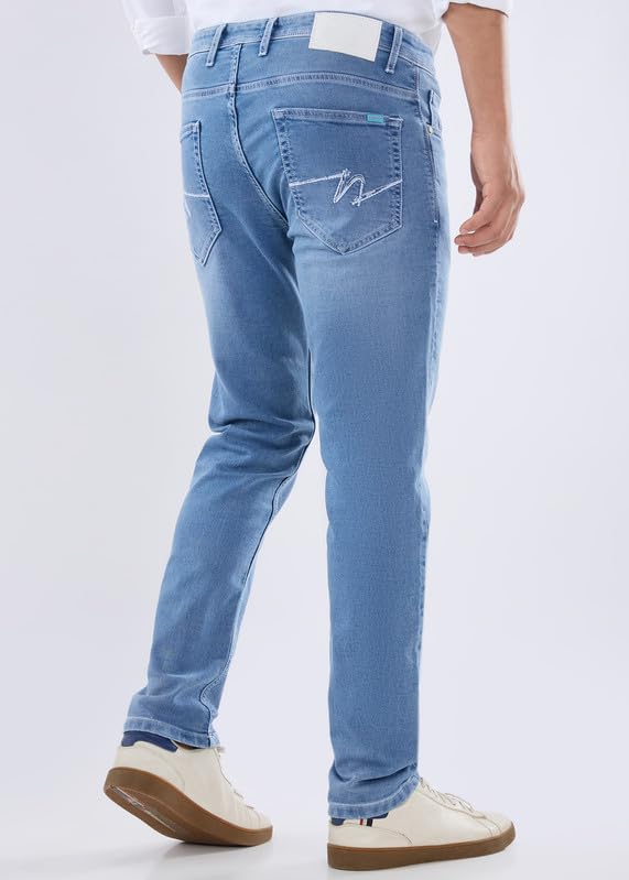 Image of Nostrum Dolovi D Men's Regular Fit Jeans | Mid Rise Stretchable Denim