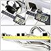 DNA Motoring HDS-DR96V8 Stainless Steel Exhaust Header Manifold, 1 Pack