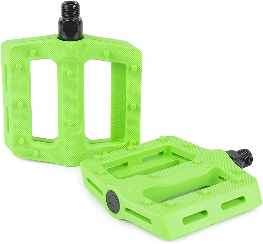 The Shadow ConspiracyPedals MX Surface Plastic 9/16 Neon Green - 113-06428
