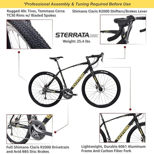 Tommaso Sterrata Sport Performance Aluminum Gravel Bike