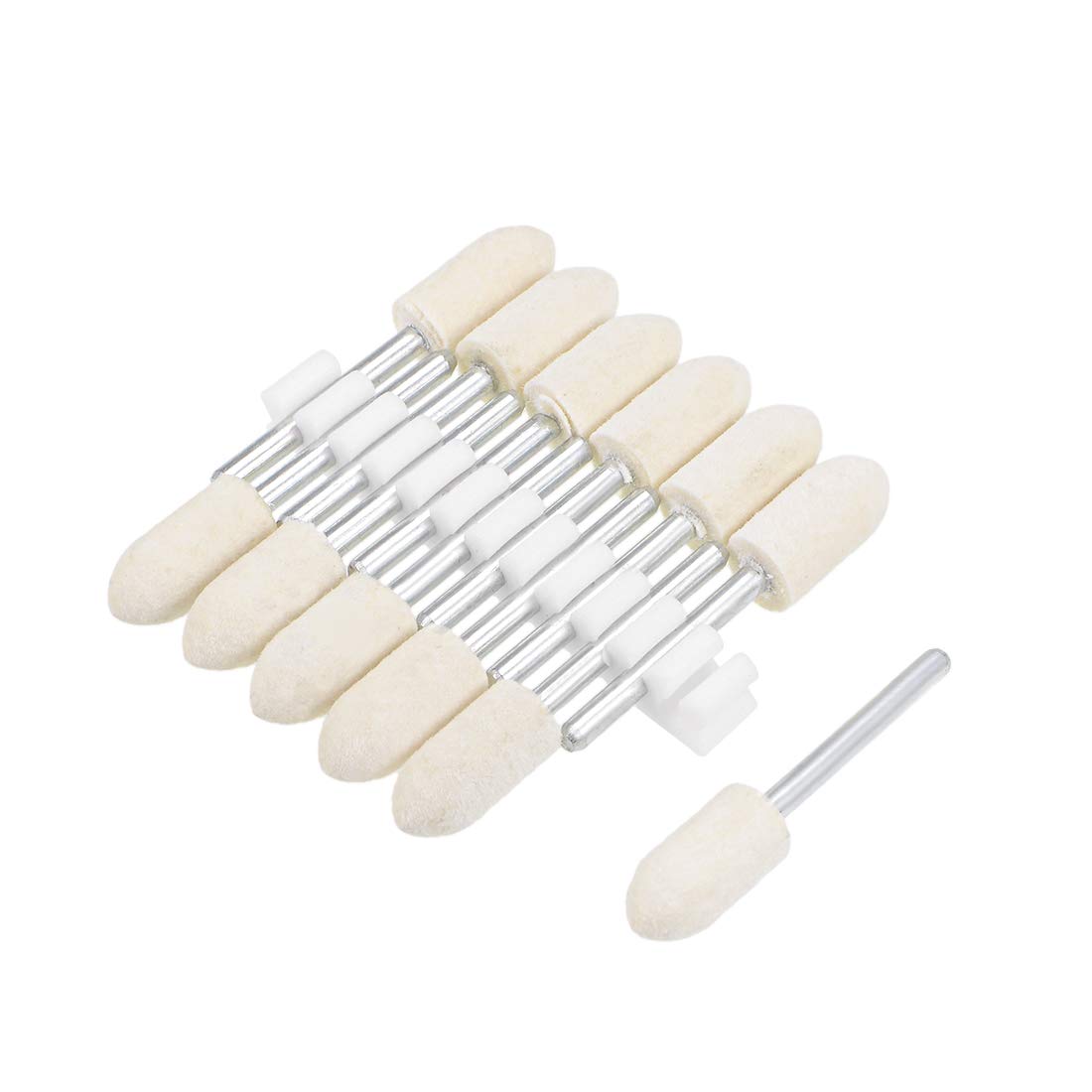Wool Felt Polishing Bits - 20 Pack -8