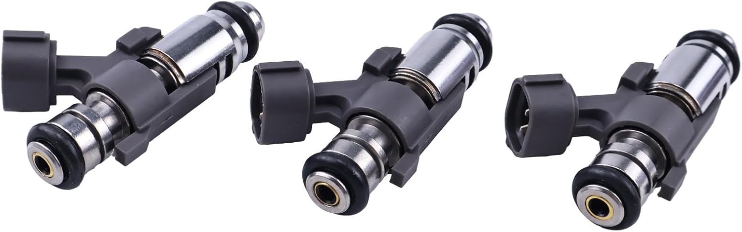 3PCS Fuel Injector 49056-0038 490560038 IPM018 compatible with Kawasaki Mule Pro-FX 2016-2020 Pro-FXR 2018-2020 Pro-FXT 2015-2020 Pro-FXT Ranch Edition 2020