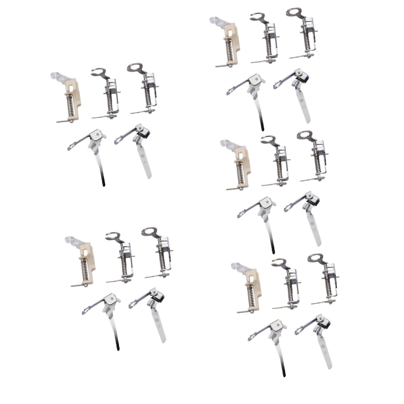Pied de couture en acier durable Jojofuny pour machine domestique