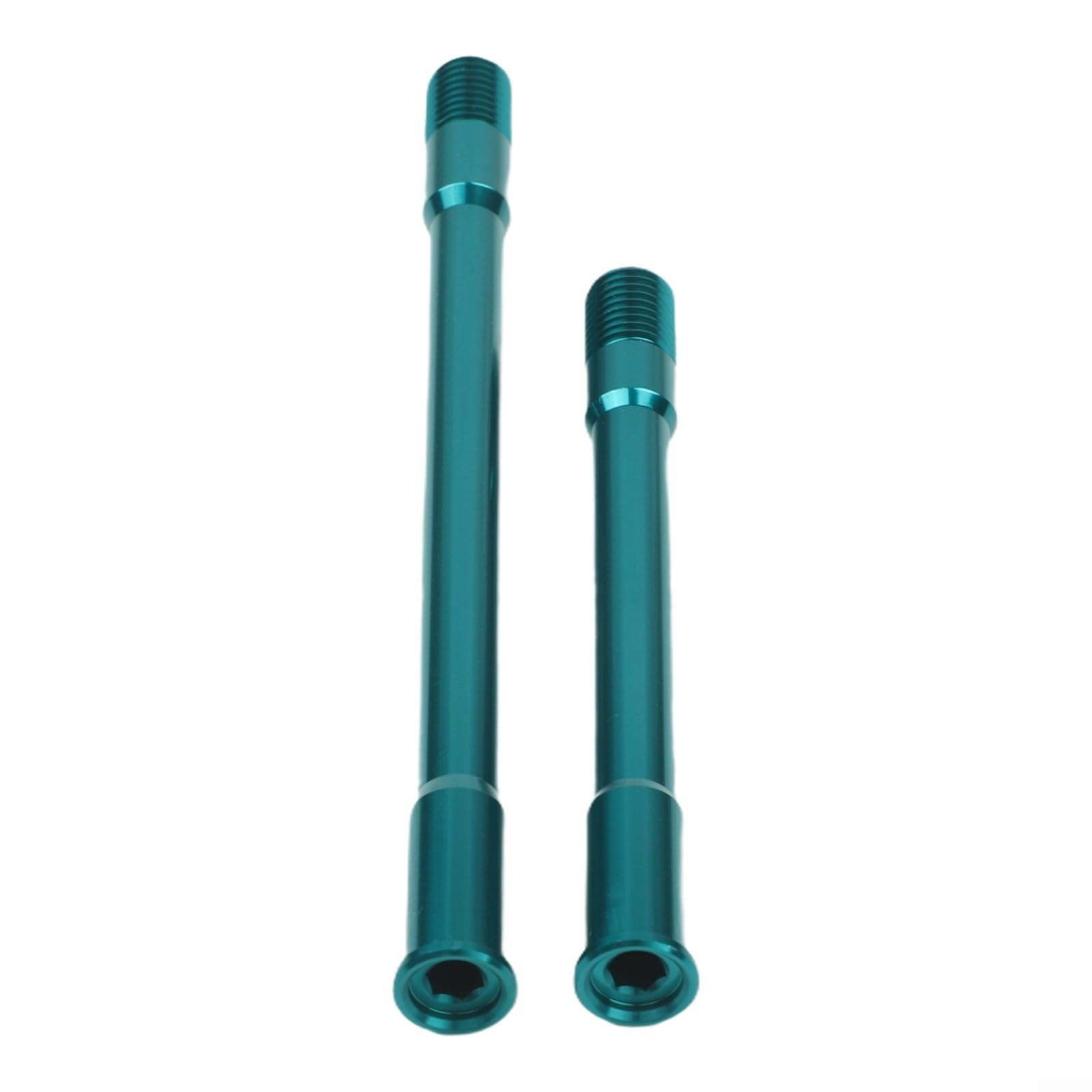 Juego de varillas de eje pasante de ajuste preciso para Giant para Tcr para Propel Revolt Langma y Liv Cycles Hecho de aleación 7075 solo 34 g, peso 12 x 161 mm y 12 x 117 mm, negro (azul)