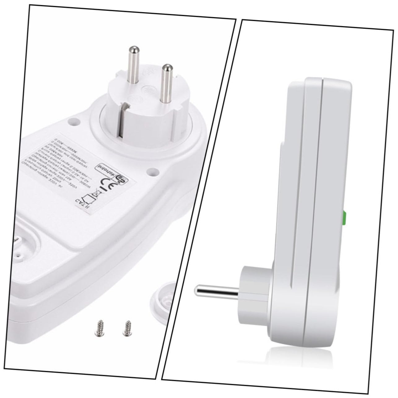 Misuratore Consumo Energetico con Display Lcd e Protezione Sovraccarico Contatore Energia Casa