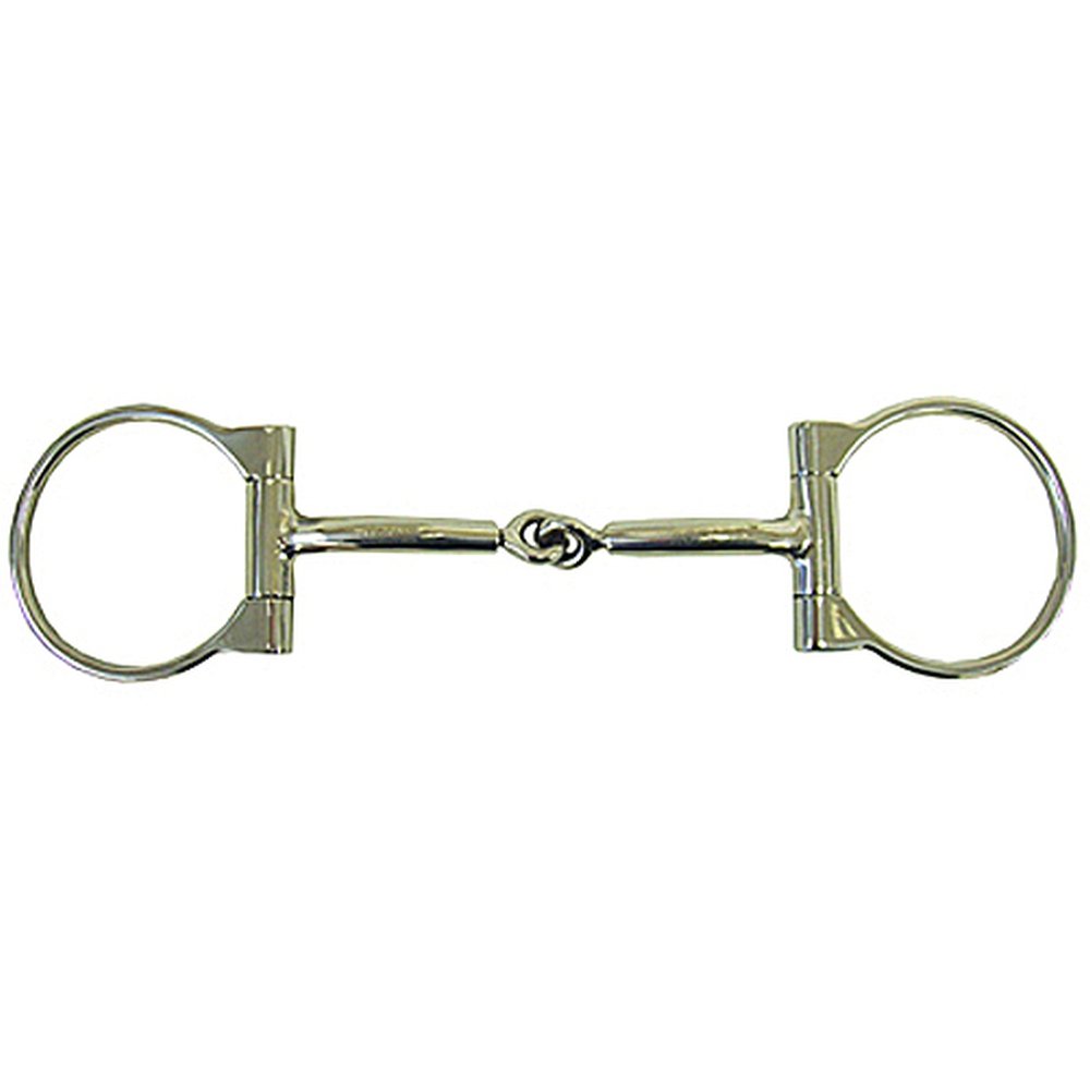 Robart Pinchless Western Snaffle Offset Dee Bit, 5 3/4