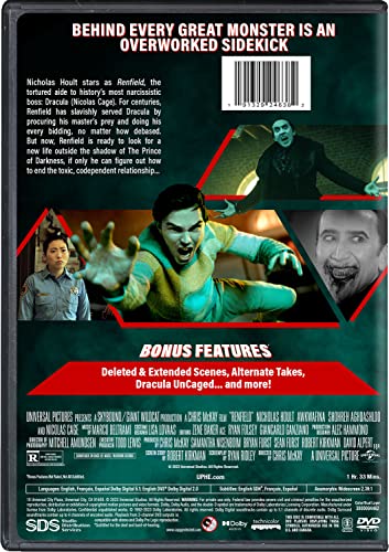 Renfield DVD soluciona tu búsqueda de cine cómico de monstruos 4