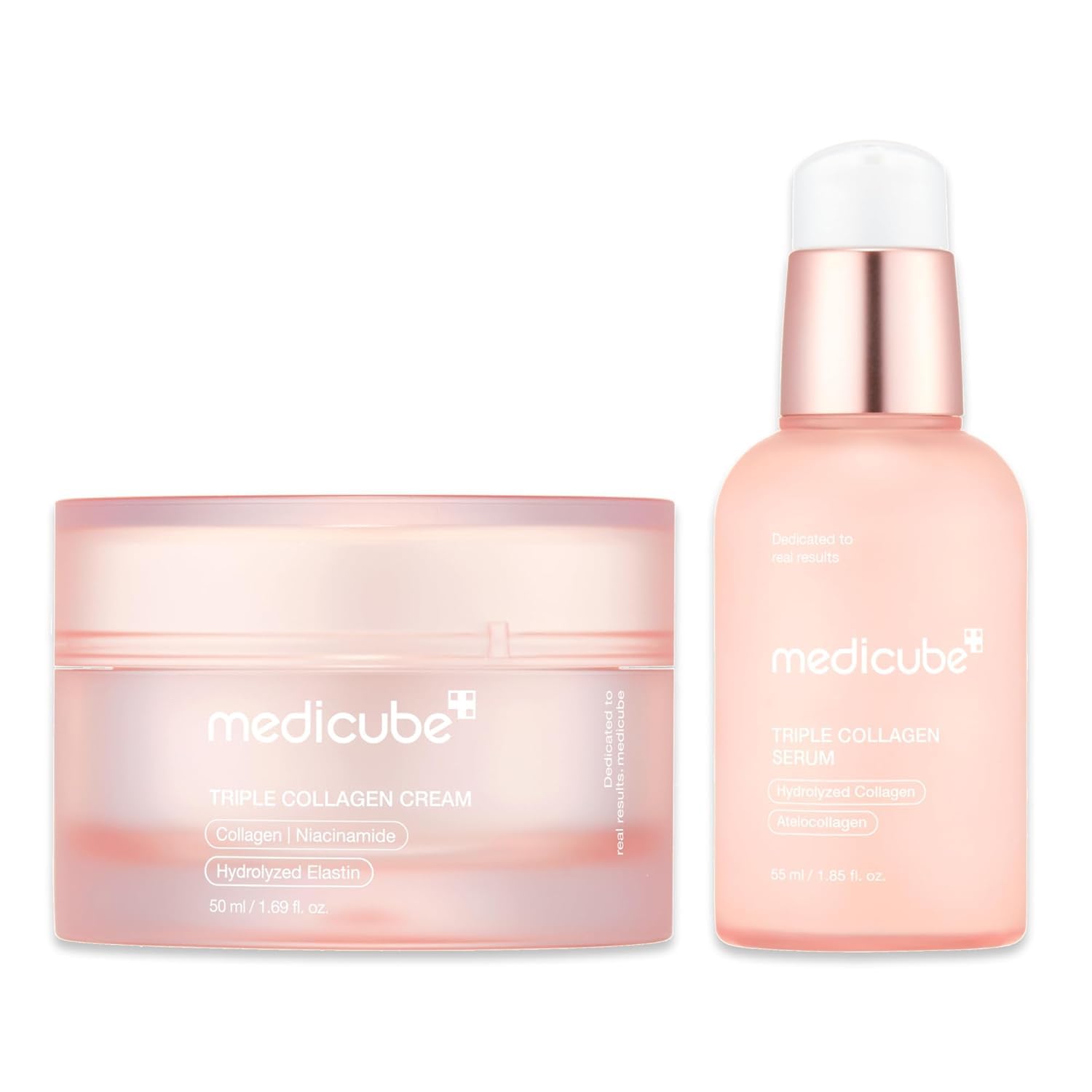 medicube Triple Collagen Nourish and Hydrate Duo - Serum and Cream Set