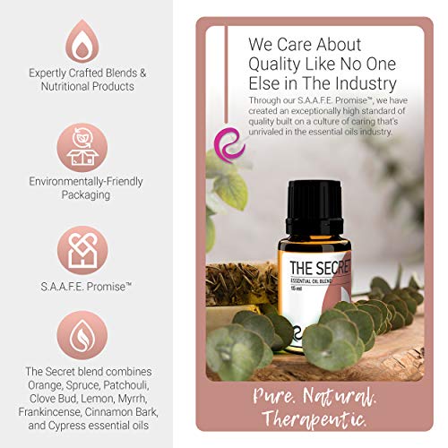 Rocky Mountain Oils The Secret Essential Oil Blend - Aromatherapy Essential Oils for Diffuser, Topical, and Home - Mental Focus Essential Oil, Mood Boost - 15ml - Image 5