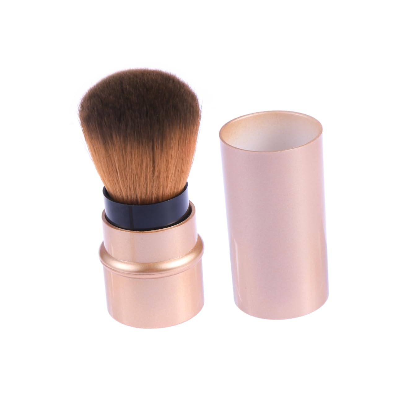 MERRYHAPY Multi-function Retractable Blush Brush Professional Makeup Brush Set Cream Blush Foundation Soft and Dense Bristles for Home Professional Use