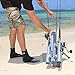 Rod-Runner Fishing Rod Rack - Express 3 Fishing Rod Carrier - Gray