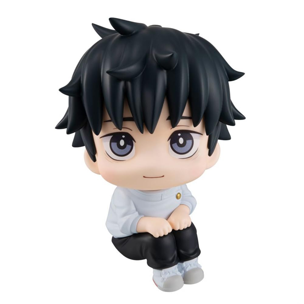 Jiumaocleu 2PCS JJK Figure Ryomen Sukuna e Okkotsu Yūta Look Up Figure, Statuetta Action Figure Anime da 10cm Modello Ferma Spaghetti, Oggetto da Collezione Fatto a Mano Decorazione Desktop
