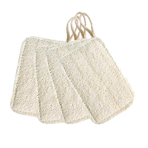 Zosenda - 4 esponjas abrasivas de esponja para fregar platos, estropajo, multifunción, estropajos para descalcificar platos para el hogar, cocina, cuarto de baño