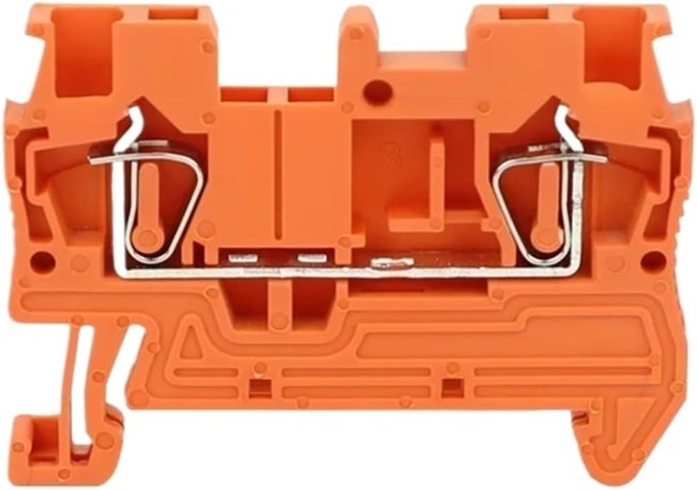 10Pcs ST1.5 Spring-cage Connection 1.5mm² 16AWG Wire Wiring Pull Electrical Connector Din Rail Terminal Block ST 1.5