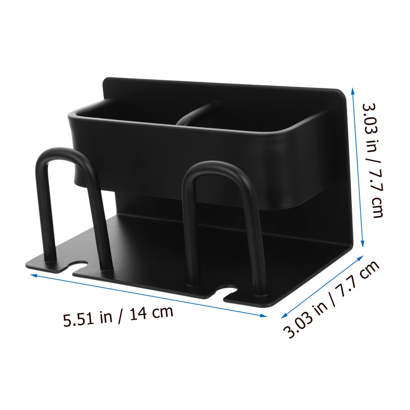 Zahnbürstenhalter und Platzsparendem Design aus Aluminium zur Wandmontage Schmaler Badezimmer Organizer mit Starker Tragfähigkeit für Badezimmer
