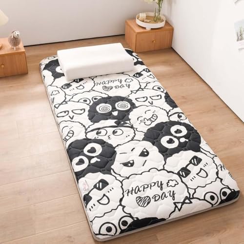 Colchón Plegable para Adultos, colchón portátil para Estudiantes, colchón para Invitados de Varios tamaños, colchoneta para Acampar, Cama Individual, Cama Doble, colchón tamaño Queen