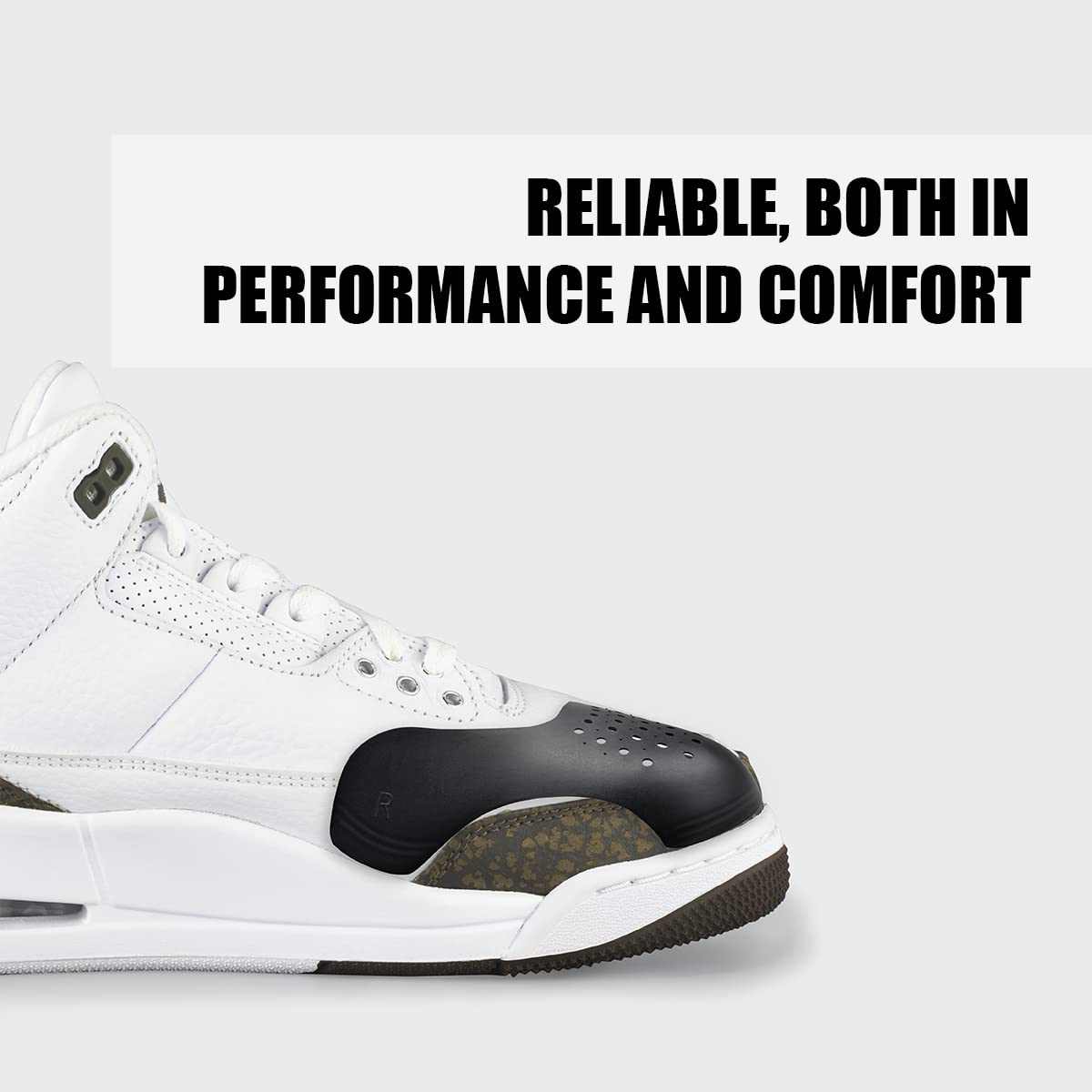 HONGECB protezioni antirughe per Scarpe, Protezioni Antirughe per Scarpe, Antirughe per Scarpe Impediscono, Evitare Scarpe Sneaker Piega Rientranza, per Uomo Taglia EU 40-46
