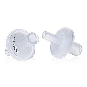 Welded Syringe Filters [PES Membrane] Diameter 13mm Pore Size 0.22?m for Laboratory Filtration by Labfil (PES, Pack of 100)