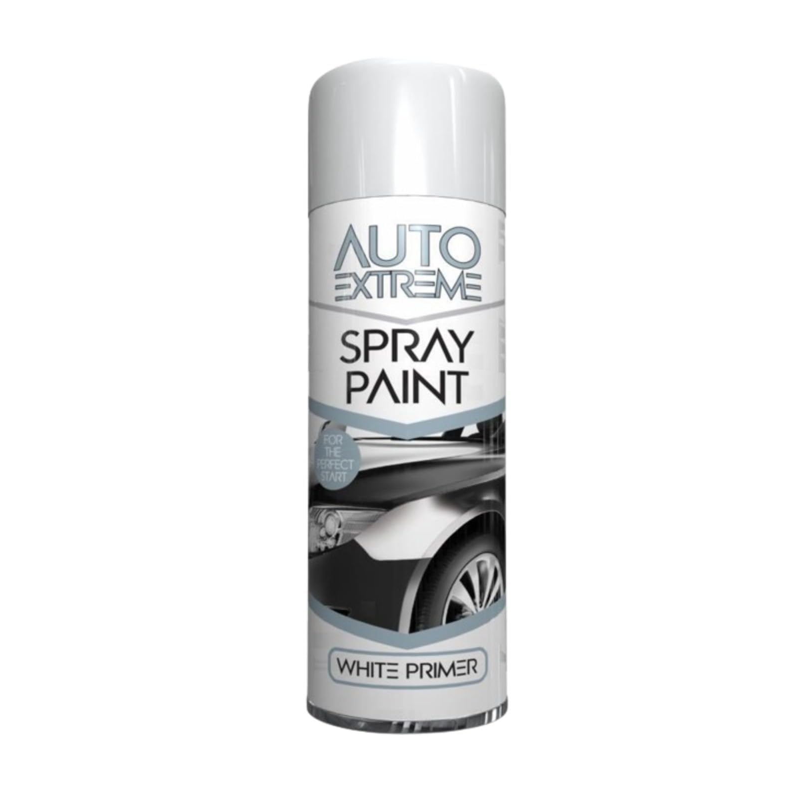GSV Essentials White Primer Spray Paint, Matte Finish Primer Paint, Quick Dry Primer Spray for Multi-Surface Wood, Plastic, Metal DIY (250 ML, 1 PCS)