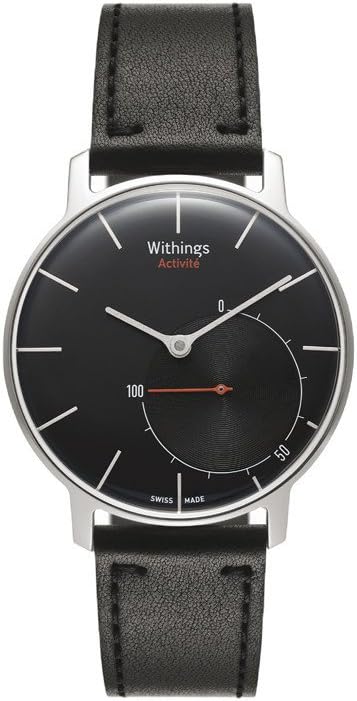 Withings Activité Sapphire - Orologio con monitoraggio delle attività e sonno, colore Nero Withings Activité Sapphire - Orologio con monitoraggio delle attività e sonno, colore Nero