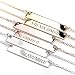 A Roman Numerals Wedding Date Necklace Engraving Special date Personalized Valentine's Day Gift for Her Wedding Gift special date - 4N-RN