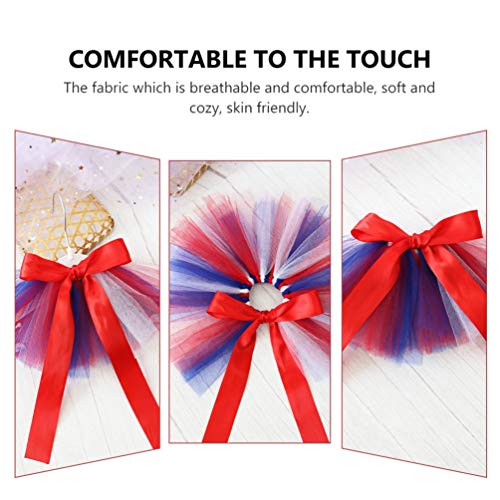 Scicalife Pet Dog Tutu Bolha Saia Vestido de Saia de Gaze Com Bownot Moda para Filhote de Cachorro D