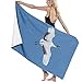 Produktbild AllenPrint Strandtuch,Japanische Kraniche Badetuch, Bunte Schöne Erwachsene Strandtücher Für Sportlichen Sport,80x130cm