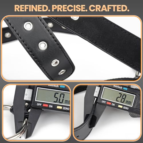 Men's Chest Harness Belt, Adjustable PU Leather Male Punk Chest Belt Shoulder Harness Body Harness for Men Fashion Costumes for Cosplay and Party X0294