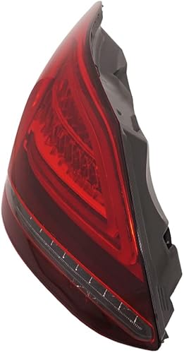 Miniatura 6 de KarParts360 Para Mercedes-Benz C300C43 AMG 2019 2020 2021 Conjunto de luz trasera  Lente transparente y roja  LED  Reemplazo para MB2800160