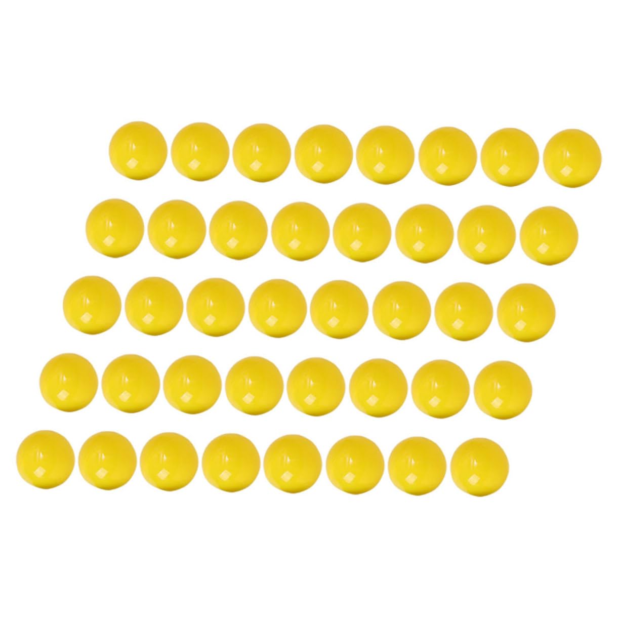 Cabilock 50pcs Fillable Raffle Balls Soft Plastic Party Balls Bright Colors for Events