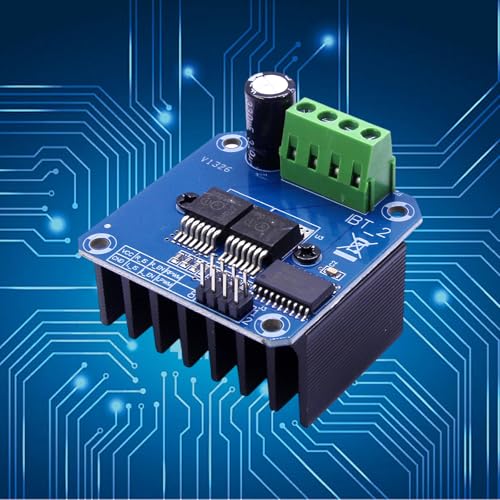 Módulo controlador de corriente BTS7960 driver puente H 43A para motor DC de alta potencia 2