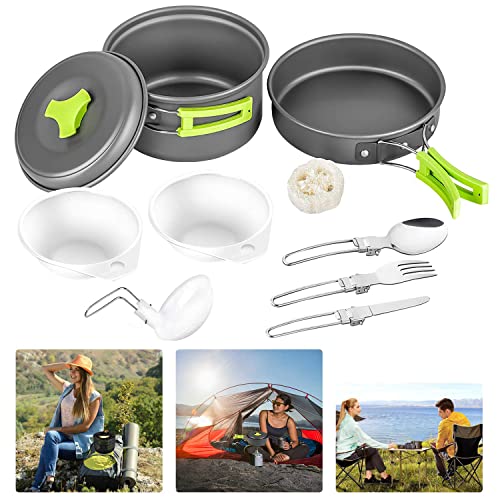 camping cookware mess kits