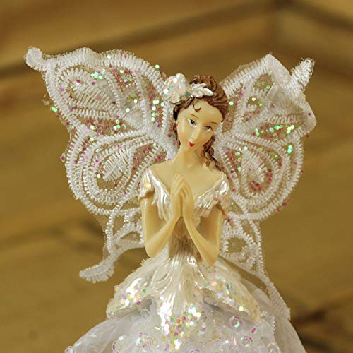 Puntale per albero di Natale a forma di angelo