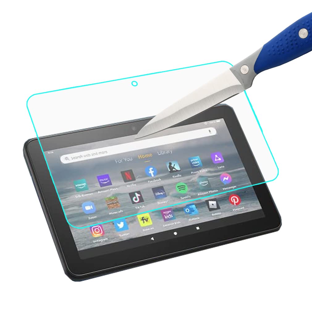 Mr.Shield Pellicola In Vetro Temperato Per Amazon Fire 7 (2022) | 2 Pezzi | 9H Anti Graffio